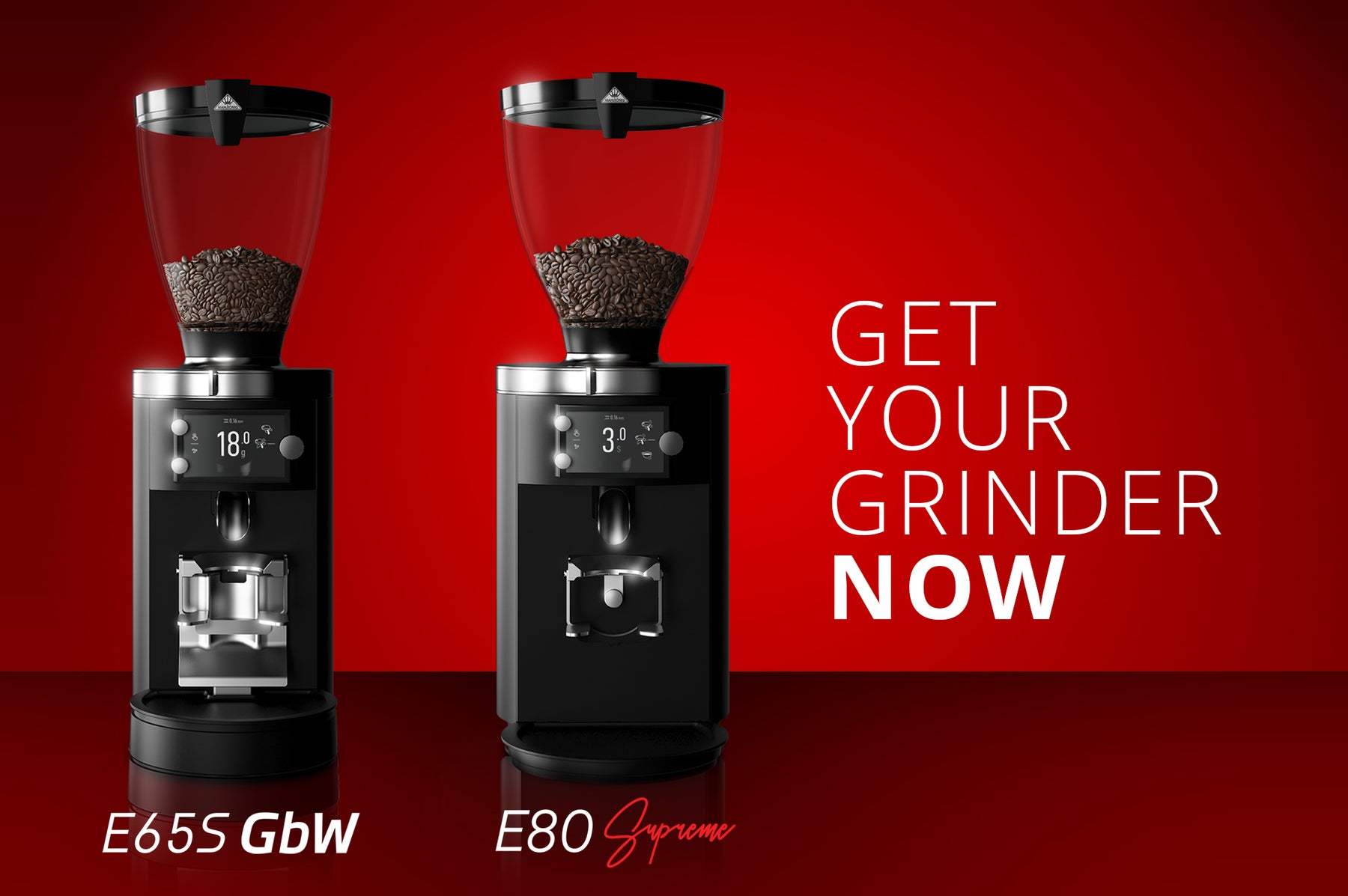 Available now: E80 Supreme & E65S Grind-by-Weight - Mahlkönig