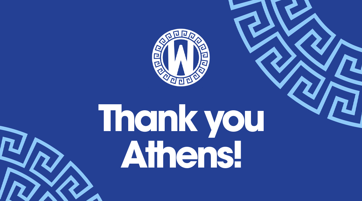 Thank you, Athens!