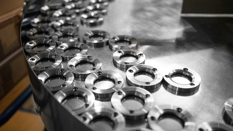 flat burr steel production in factory