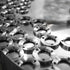 flat burr steel production in factory