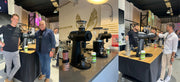 Australian event with coffee grinders