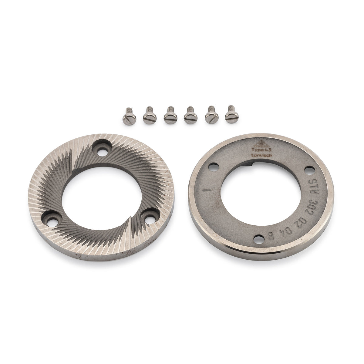 98mm Turkish Premium Cast Steel Burrs, EK43 | Mahlkönig