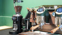 Grind-bySync grinder and San Remo espresso machine